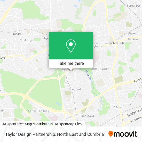 Taylor Design Partnership map