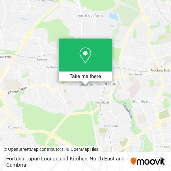 Fortuna Tapas Lounge and Kitchen map
