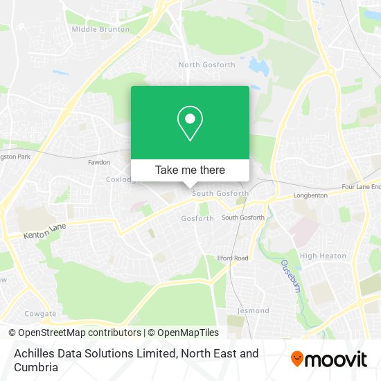 Achilles Data Solutions Limited map