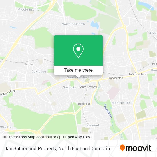 Ian Sutherland Property map