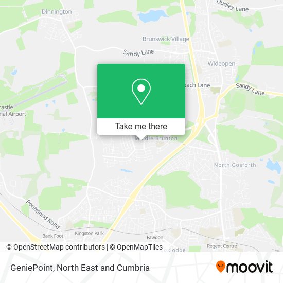 GeniePoint map