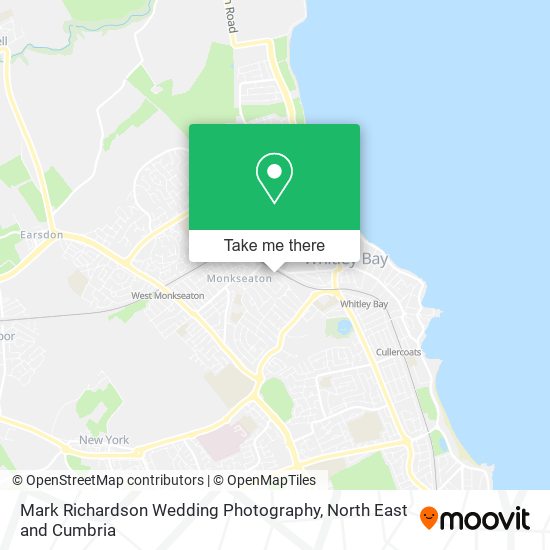 Mark Richardson Wedding Photography map