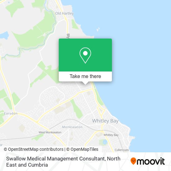 Swallow Medical Management Consultant map
