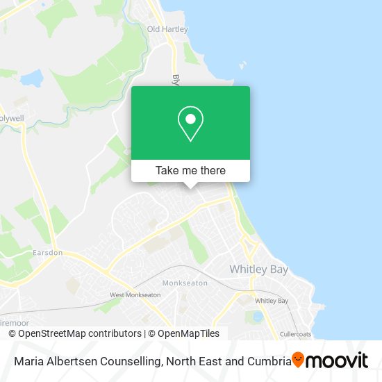 Maria Albertsen Counselling map