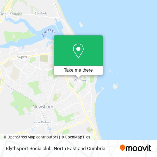 Blythsport Socialclub map