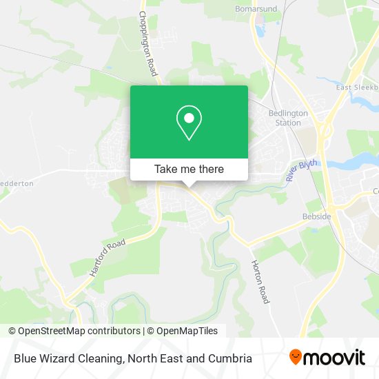 Blue Wizard Cleaning map