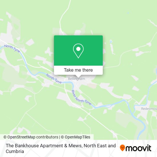 The Bankhouse Apartment & Mews map