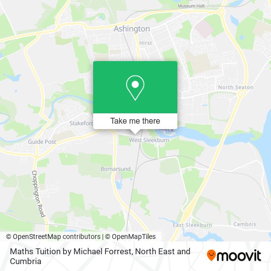 Maths Tuition by Michael Forrest map