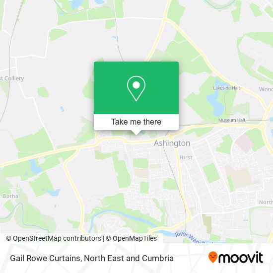 Gail Rowe Curtains map