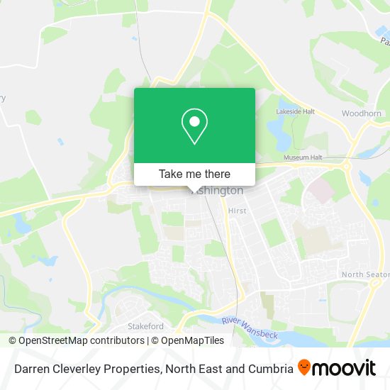 Darren Cleverley Properties map