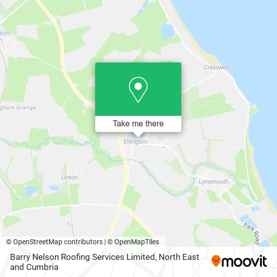 Barry Nelson Roofing Services Limited map