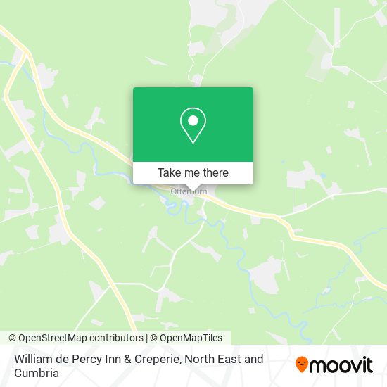 William de Percy Inn & Creperie map