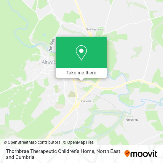 Thornbrae Therapeutic Children's Home map