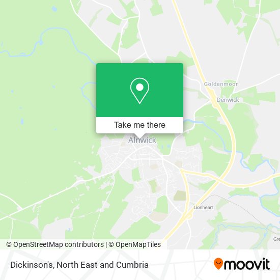 Dickinson's map