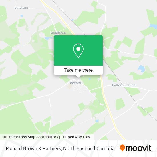 Richard Brown & Partners map