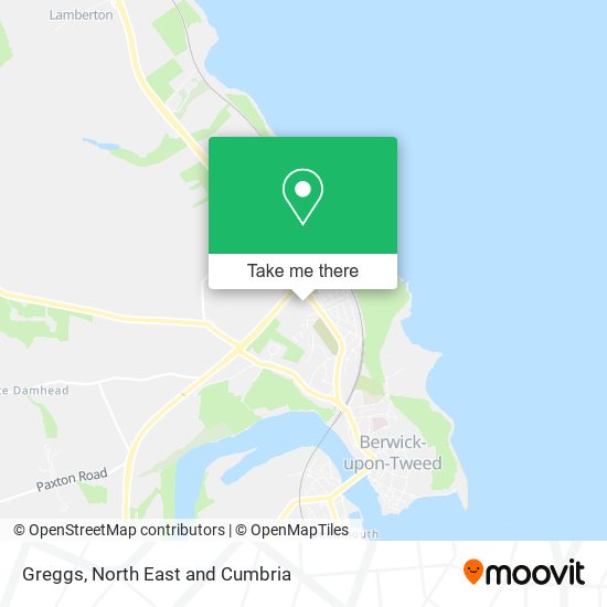 Greggs map