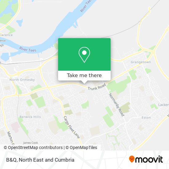 B&Q map