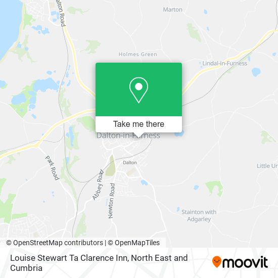 Louise Stewart Ta Clarence Inn map