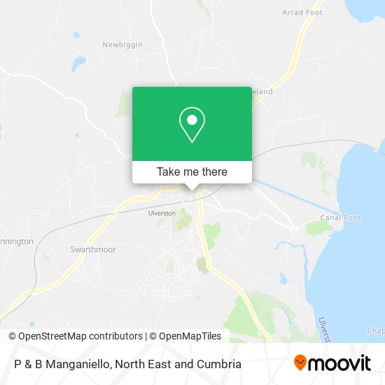 P & B Manganiello map