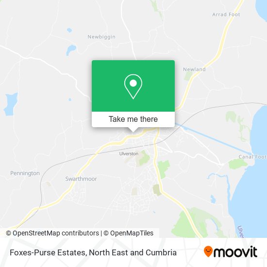 Foxes-Purse Estates map