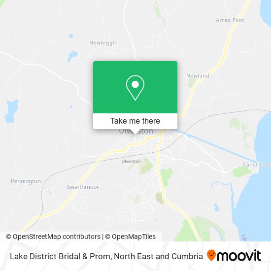 Lake District Bridal & Prom map