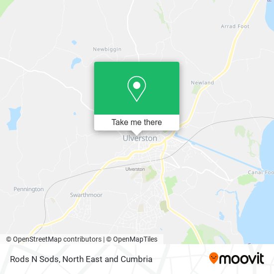 Rods N Sods map