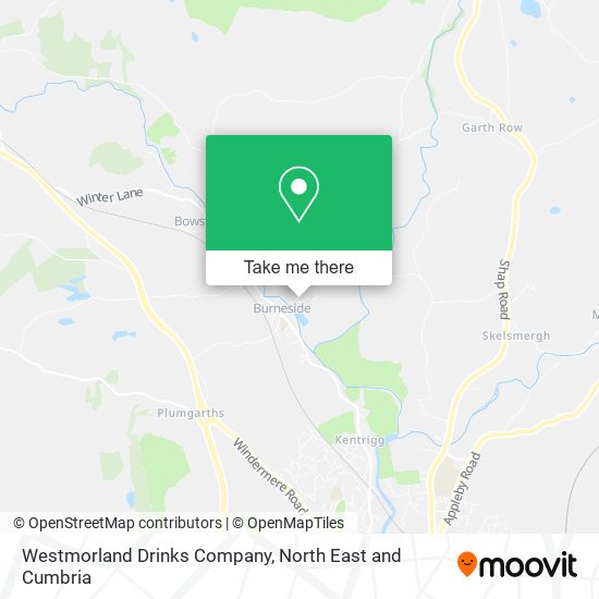 Westmorland Drinks Company map