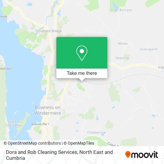 Dora and Rob Cleaning Services map