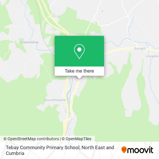 Tebay Community Primary School map