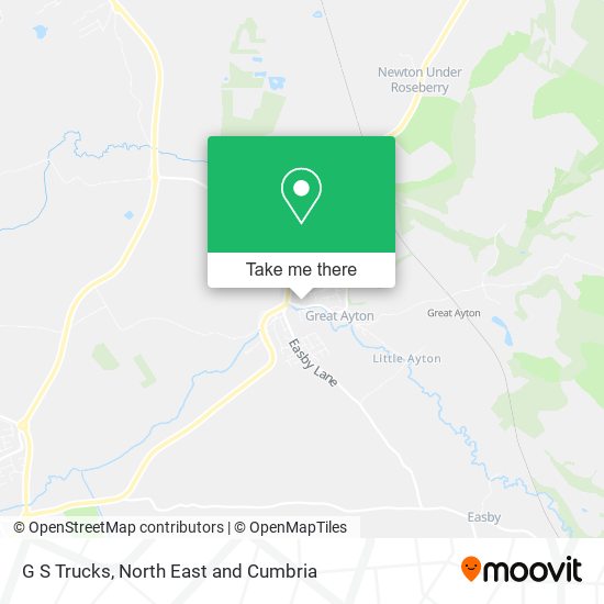 G S Trucks map