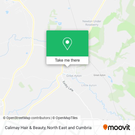 Calimay Hair & Beauty map