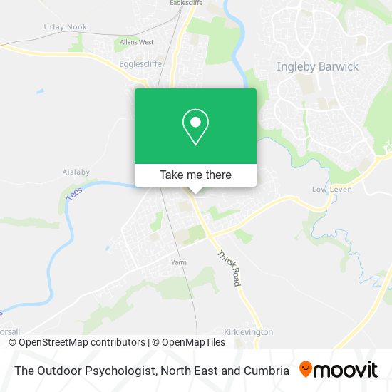 The Outdoor Psychologist map