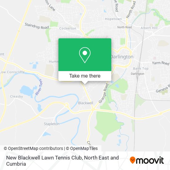New Blackwell Lawn Tennis Club map