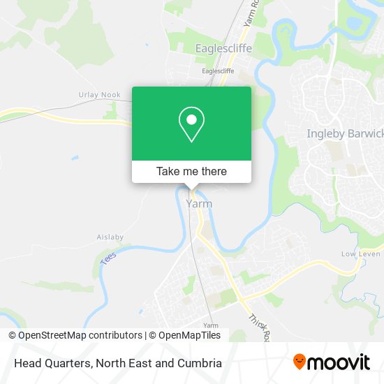 Head Quarters map