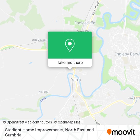 Starlight Home Improvements map