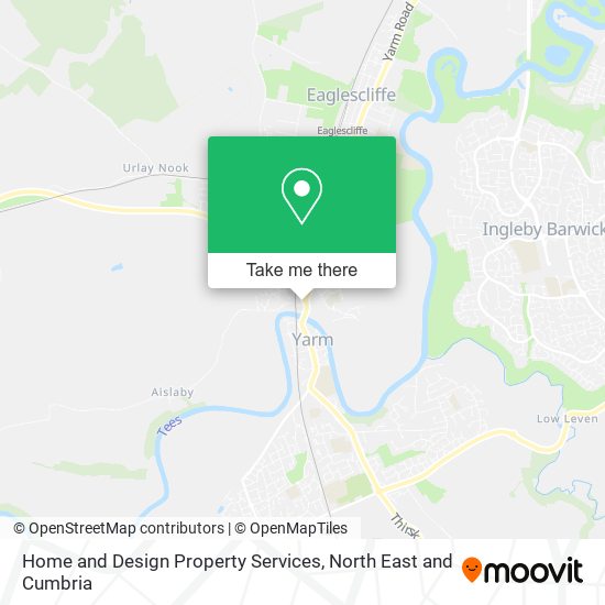 Home and Design Property Services map