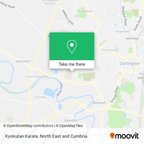 Kyokutan Karate map