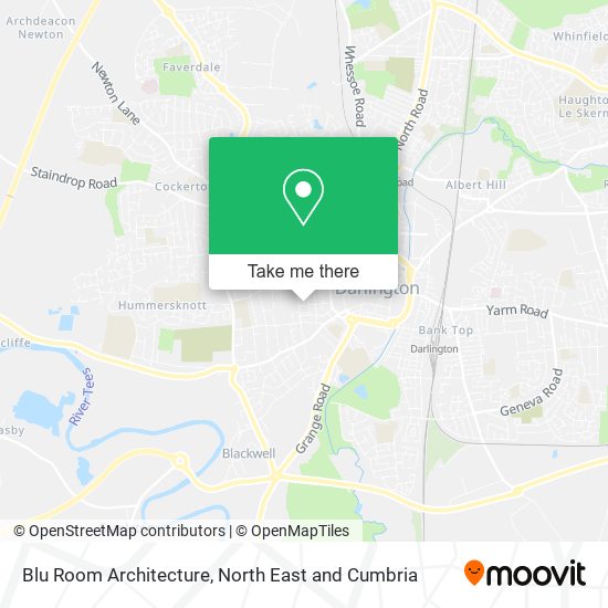 Blu Room Architecture map