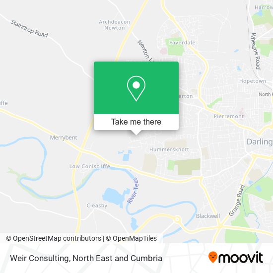 Weir Consulting map