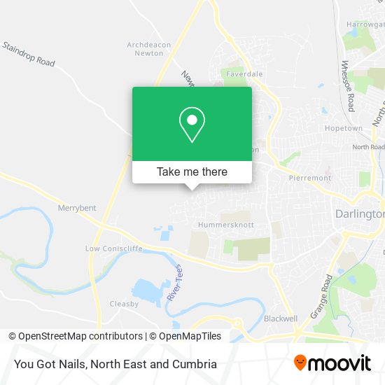 You Got Nails map