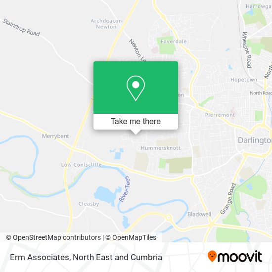 Erm Associates map