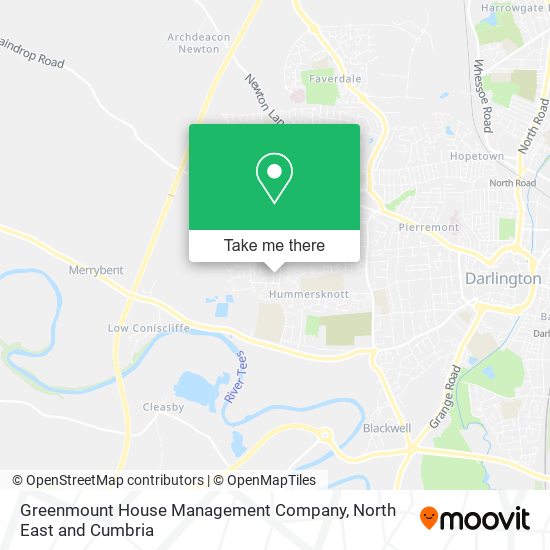 Greenmount House Management Company map