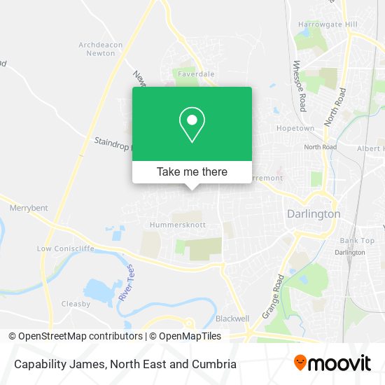 Capability James map