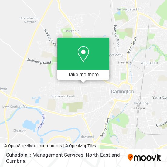 Suhadolnik Management Services map
