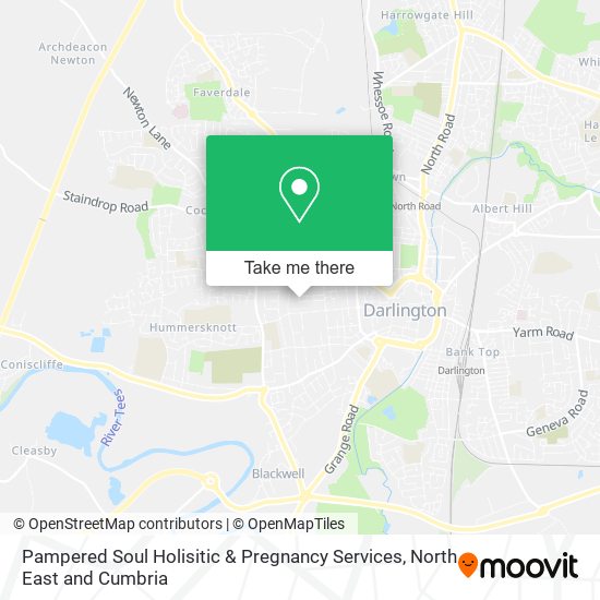 Pampered Soul Holisitic & Pregnancy Services map