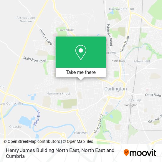 Henry James Building North East map