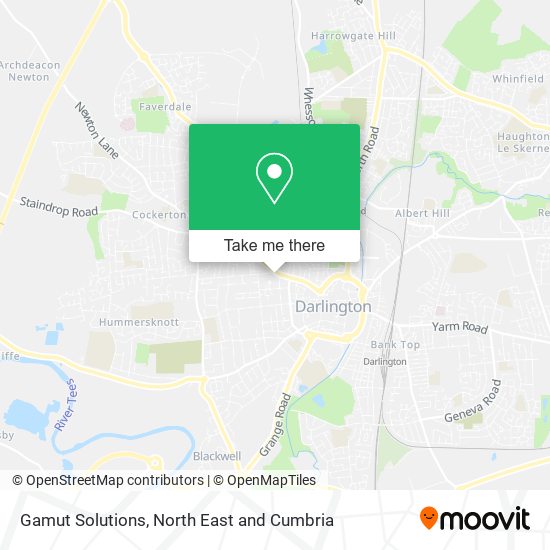 Gamut Solutions map