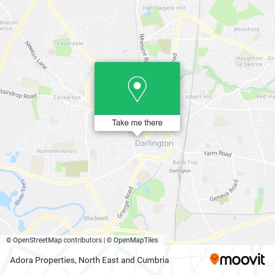 Adora Properties map