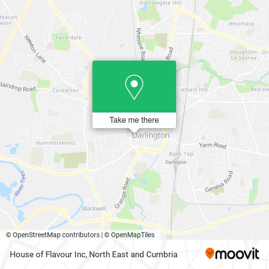 House of Flavour Inc map