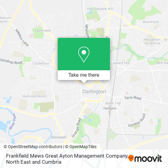 Frankfield Mews Great Ayton Management Company map